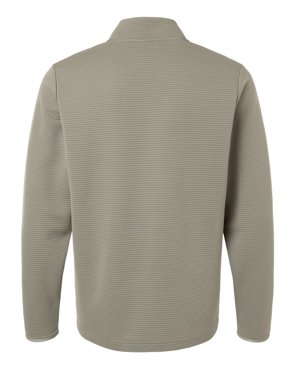 Adidas Men's Spacer Quarter-Zip Pullover - A588 Silver Pebble