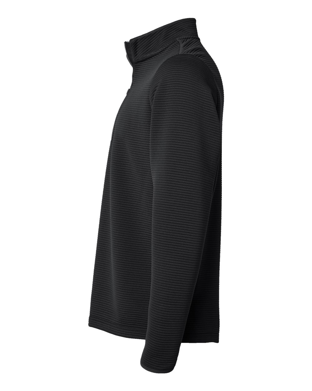 Adidas Men's Spacer Quarter-Zip Pullover - A588 Black