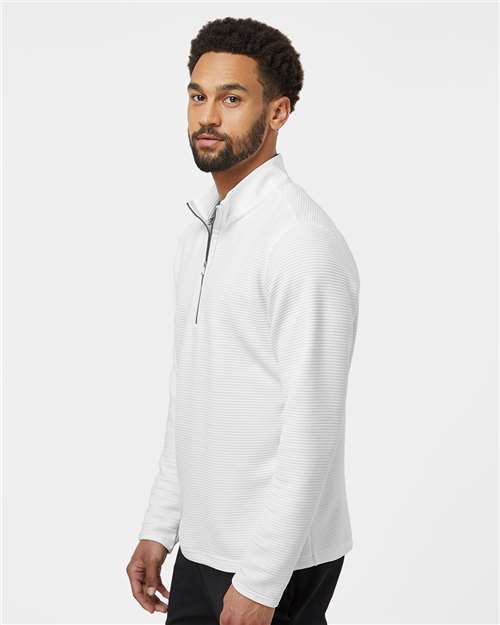 Adidas Men's Spacer Quarter-Zip Pullover - A588 Core White