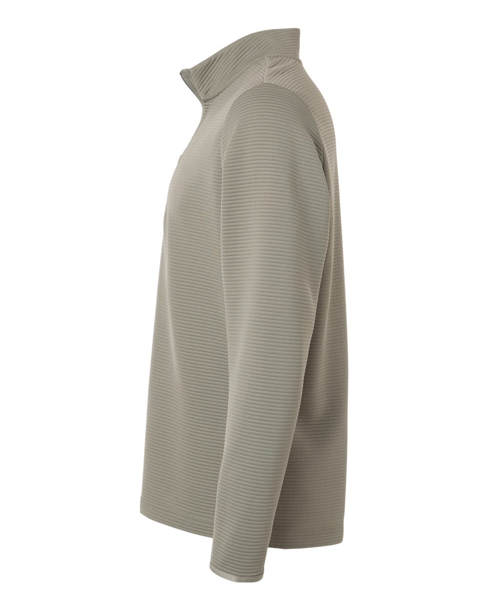 Adidas Men's Spacer Quarter-Zip Pullover - A588 Silver Pebble