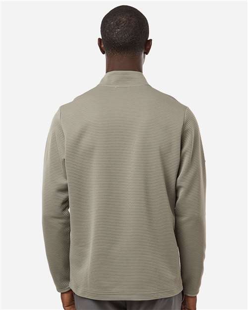 Adidas Men's Spacer Quarter-Zip Pullover - A588 Silver Pebble