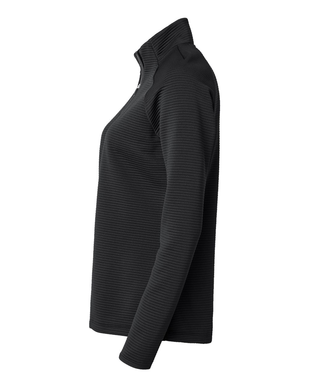 Adidas Women's Spacer Quarter-Zip Pullover - A589 Black