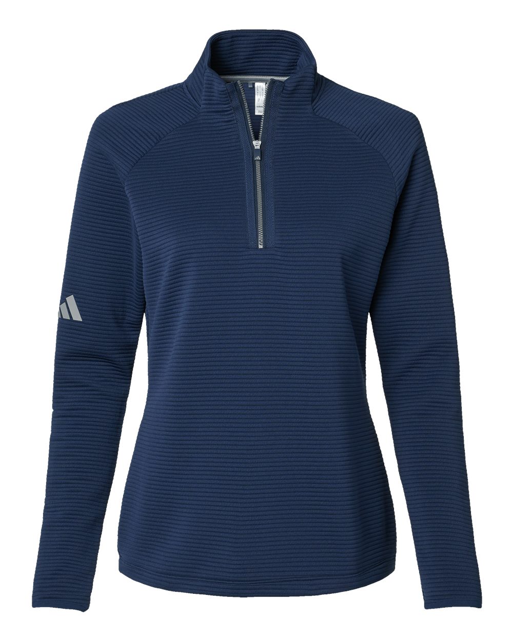 Adidas Women's Spacer Quarter-Zip Pullover - A589 Collegiate Navy