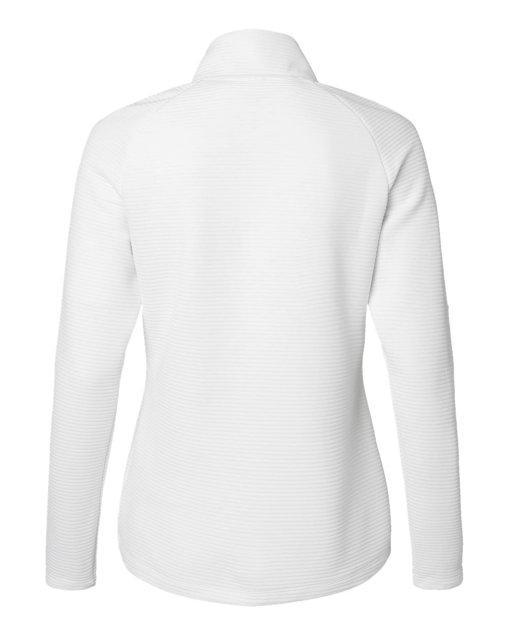 Adidas Women's Spacer Quarter-Zip Pullover - A589 Core White