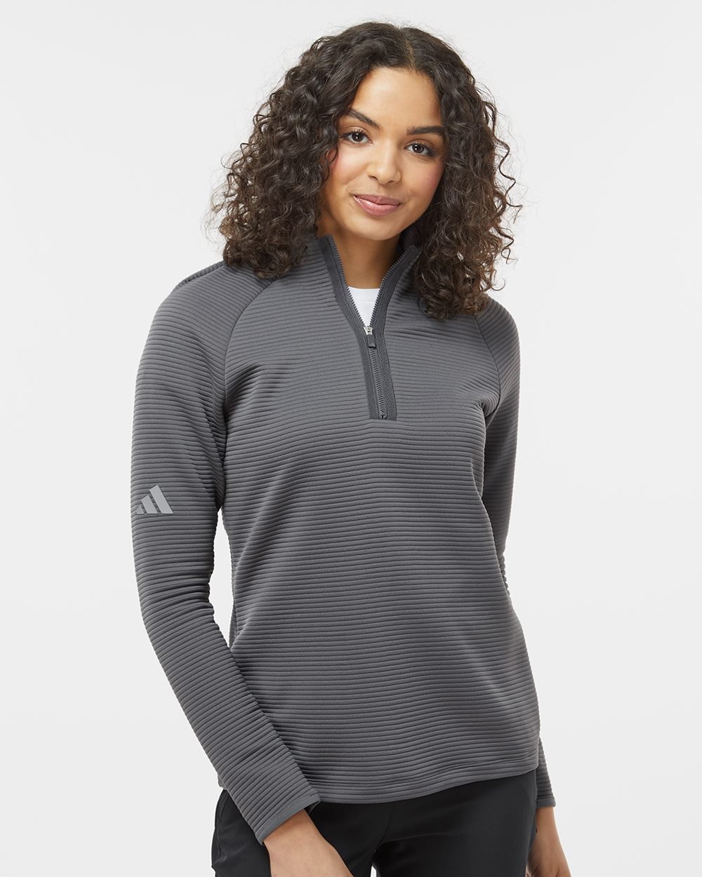 American Apparel Women's Spacer Quarter-Zip Pullover - A589