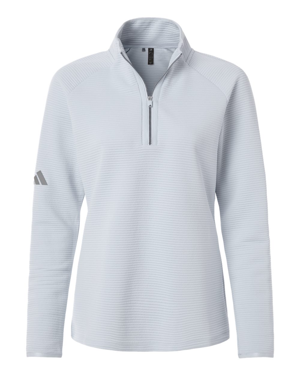 Adidas Women's Spacer Quarter-Zip Pullover - A589 Halo Blue