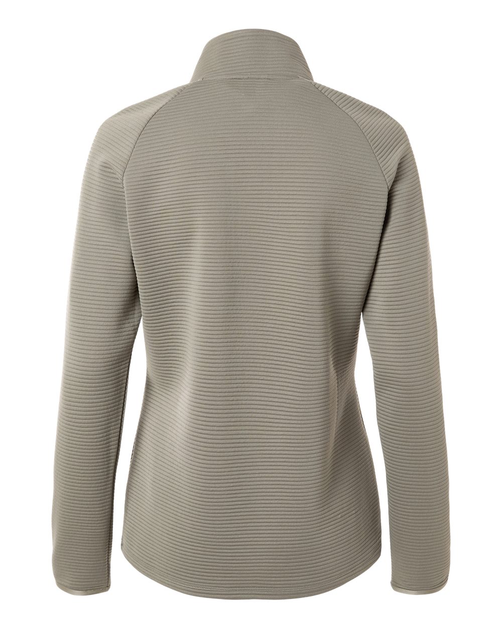 Adidas Women's Spacer Quarter-Zip Pullover - A589 Silver Pebble