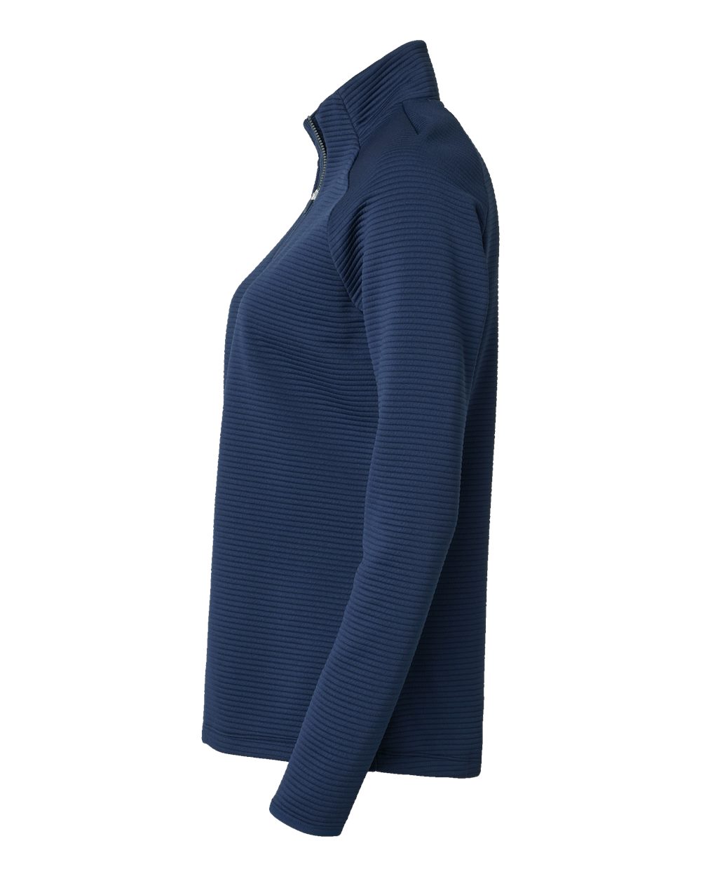 Adidas Women's Spacer Quarter-Zip Pullover - A589 Collegiate Navy