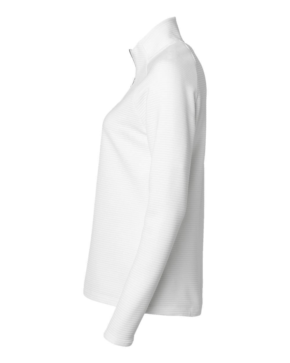 Adidas Women's Spacer Quarter-Zip Pullover - A589 Core White