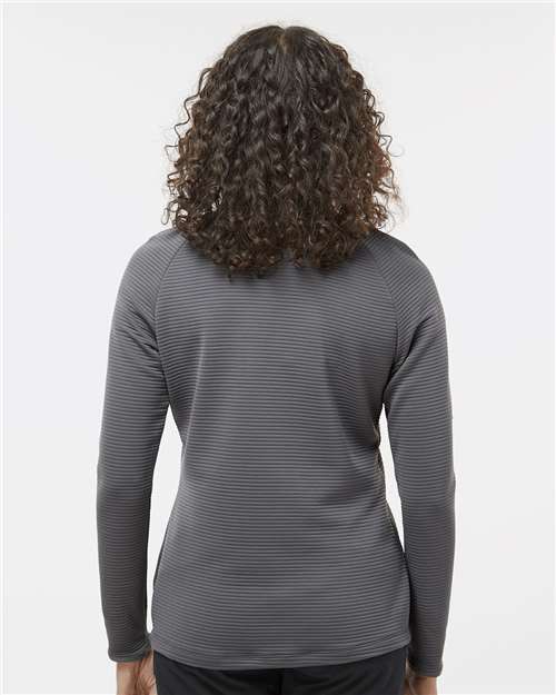 Adidas Women's Spacer Quarter-Zip Pullover - A589 Grey Five
