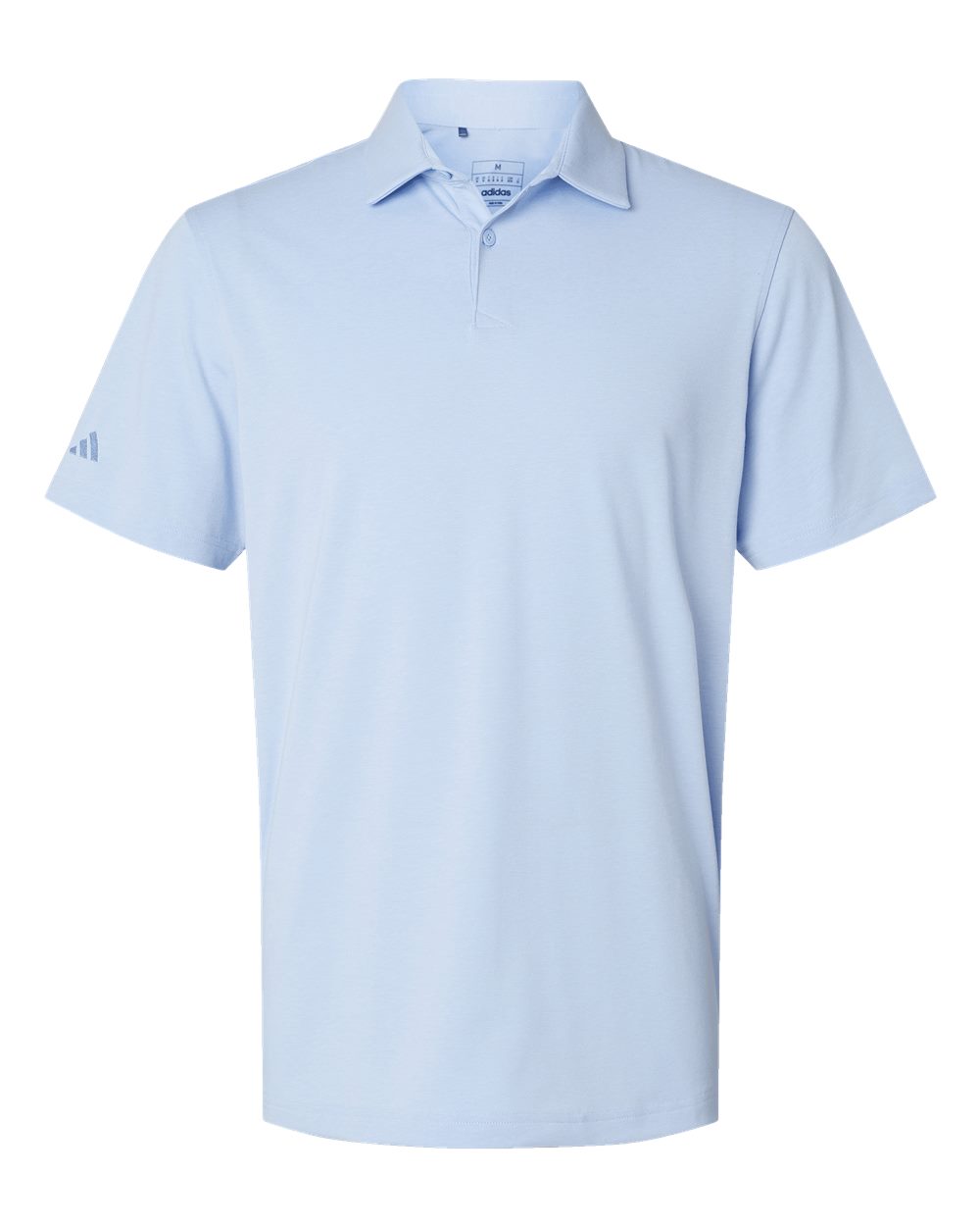 Adidas Men's Blended Polo - A590 Blue Dawn Melange