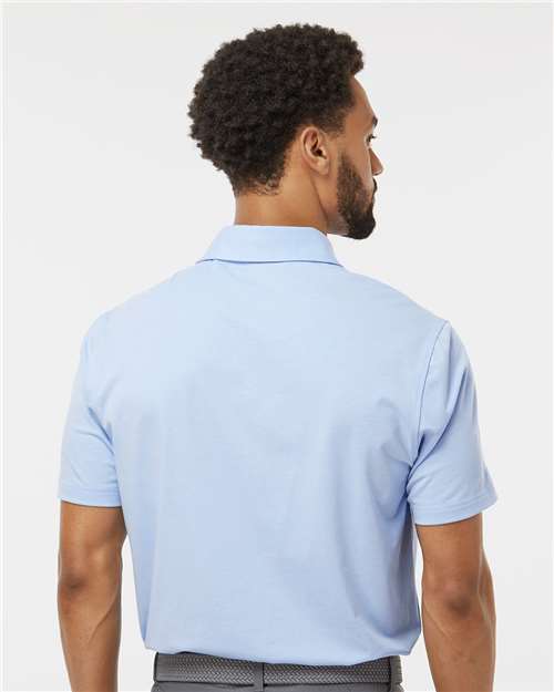 Adidas Men's Blended Polo - A590 Blue Dawn Melange