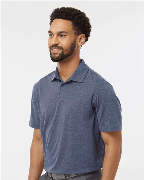 Adidas Men's Blended Polo - A590 Collegiate Navy Melange
