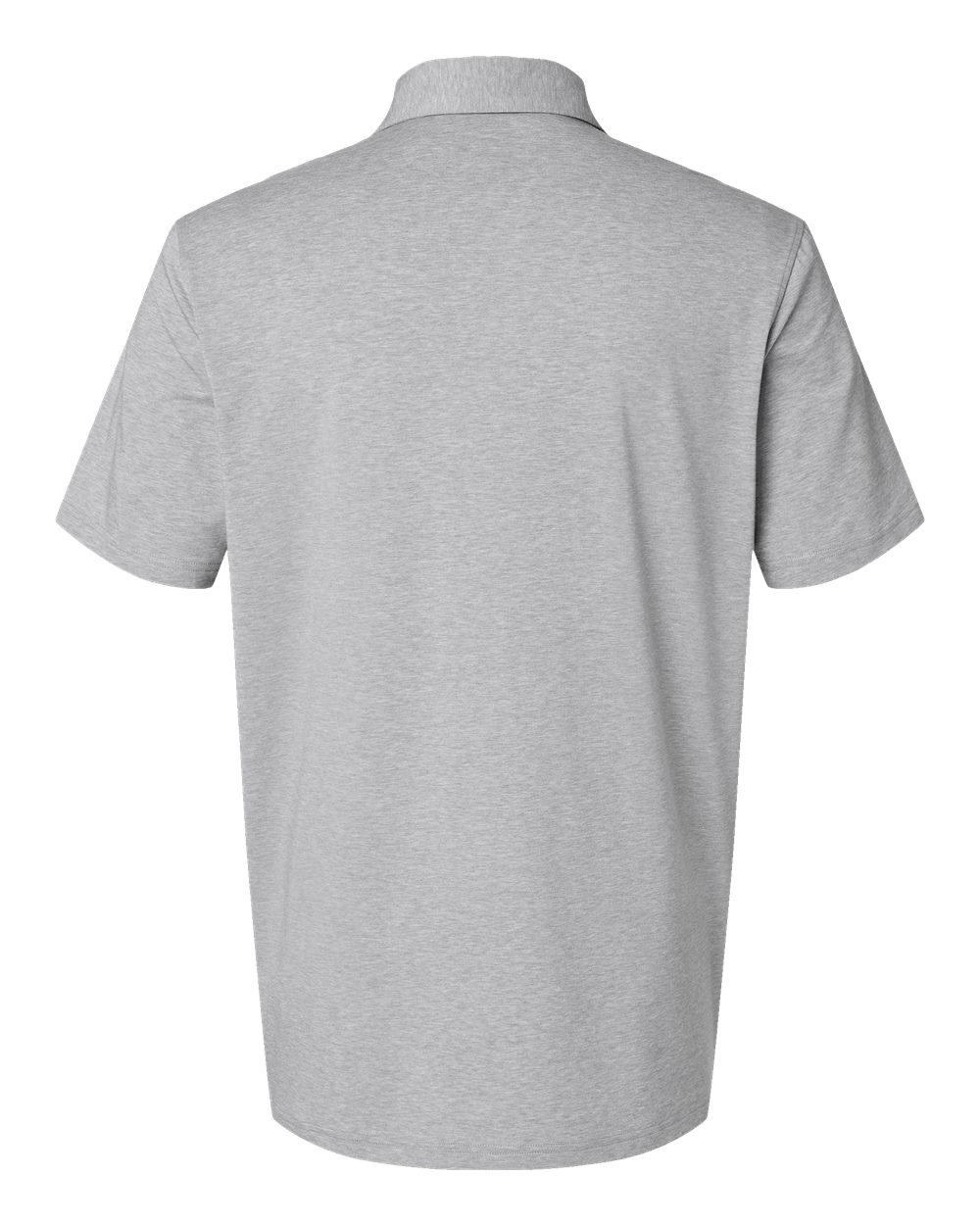 Adidas Men's Blended Polo - A590 Grey Three Melange