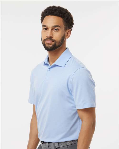Adidas Men's Blended Polo - A590 Blue Dawn Melange