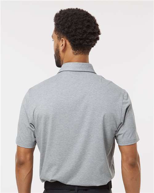 Adidas Men's Blended Polo - A590 Grey Three Melange