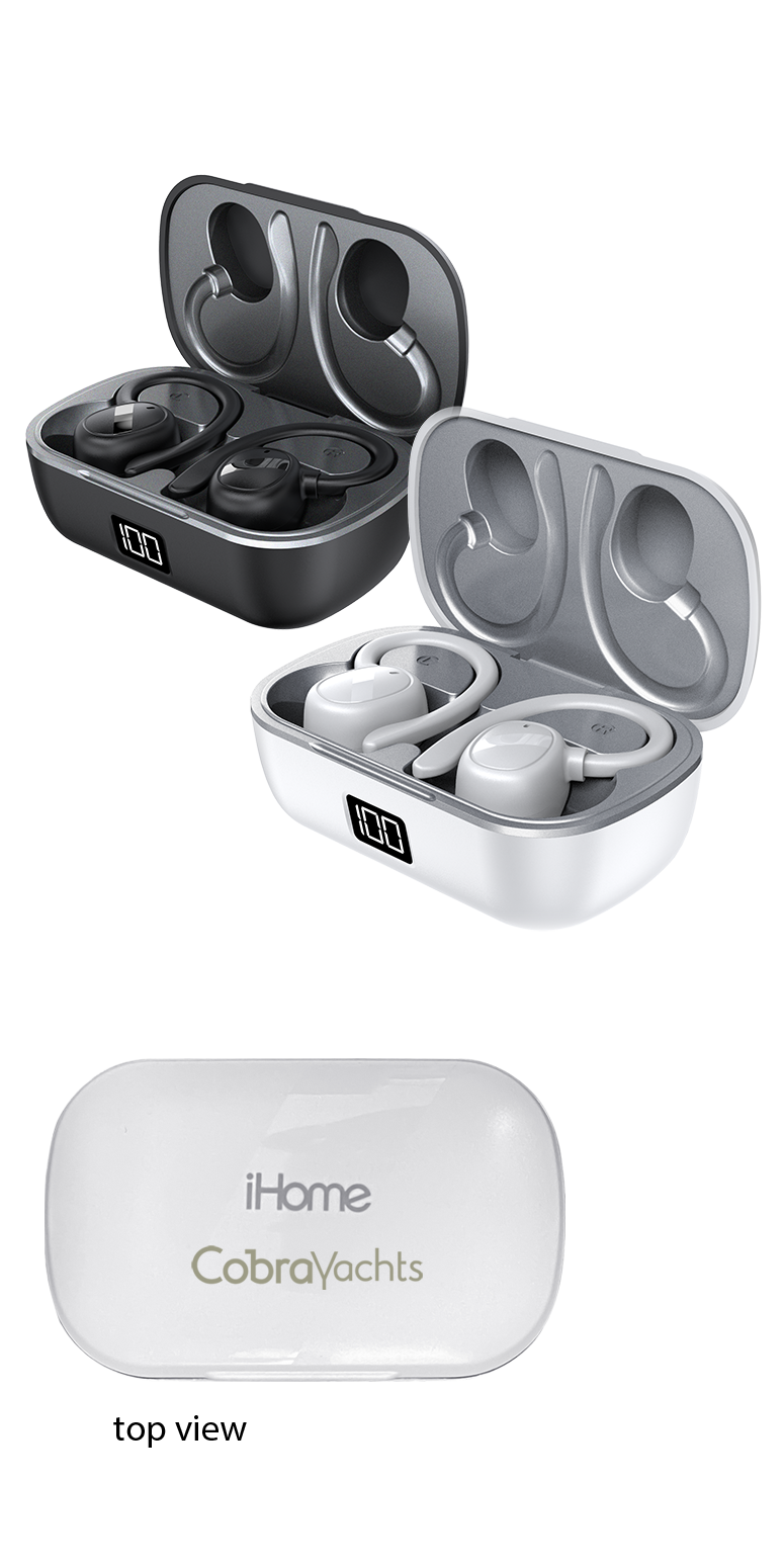 iHome Casque sans fil iHome® XT-82 - Étui de chargement - IH06 White