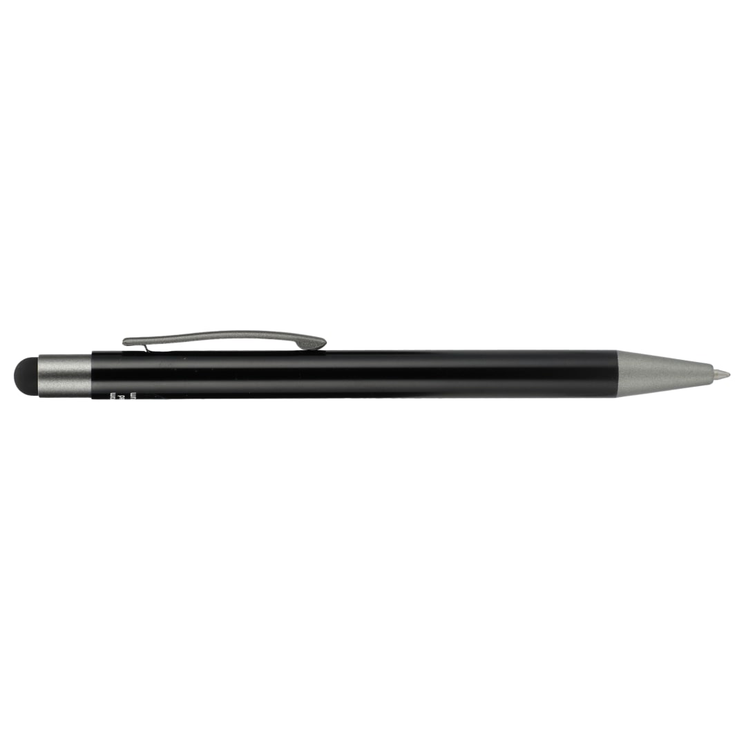 Recycled Aluminum Gel Ballpoint Stylus - 1066-62 Black
