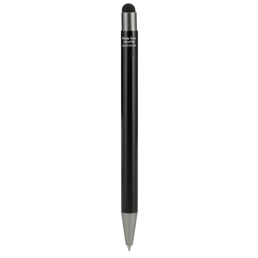Recycled Aluminum Gel Ballpoint Stylus - 1066-62 Black