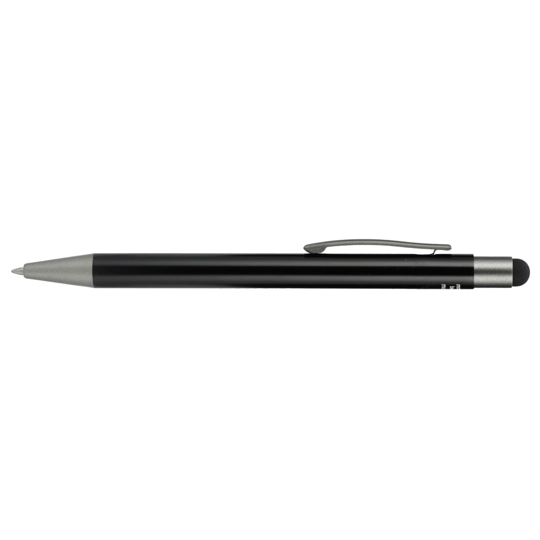 Recycled Aluminum Gel Ballpoint Stylus - 1066-62 Black