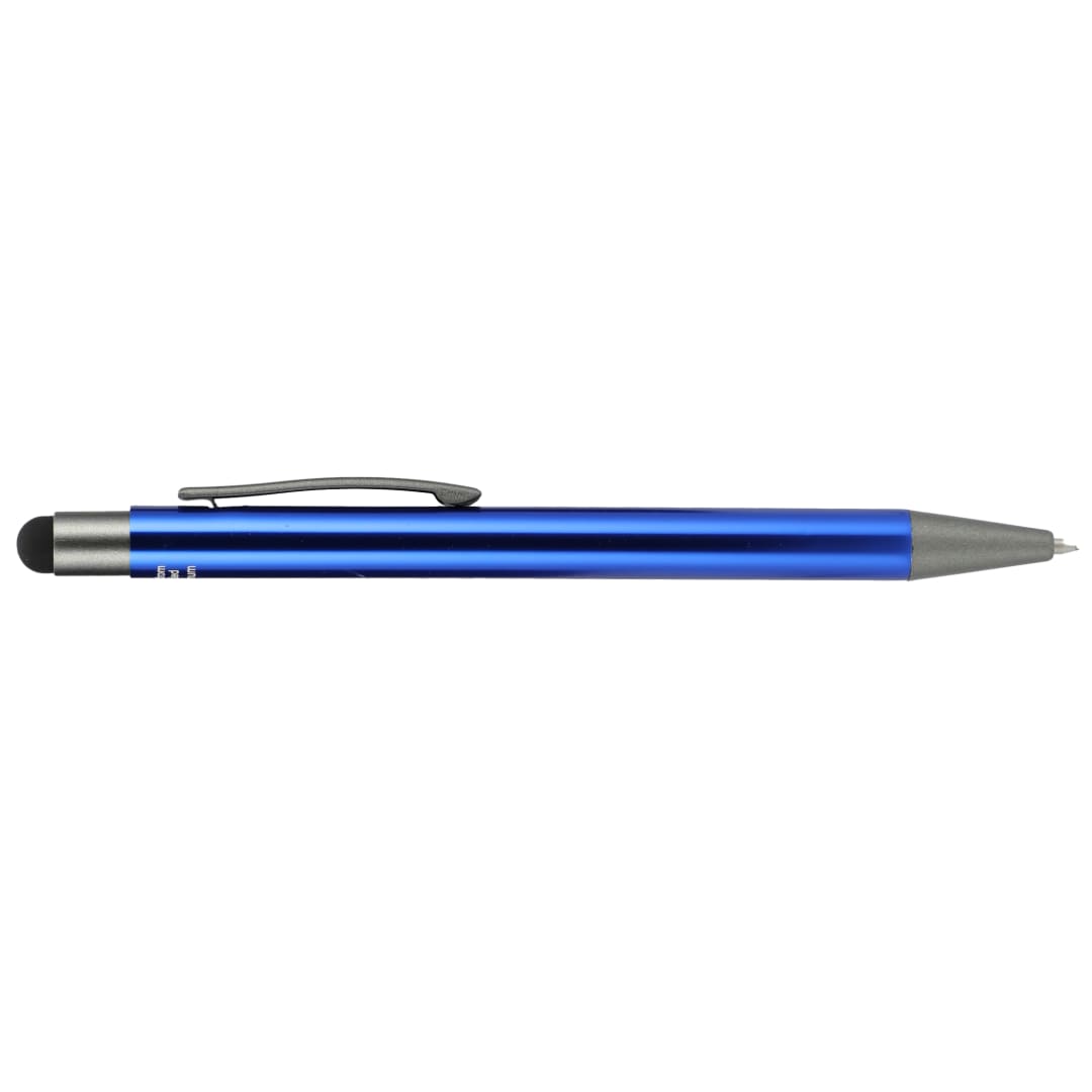 Recycled Aluminum Gel Ballpoint Stylus - 1066-62 Blue