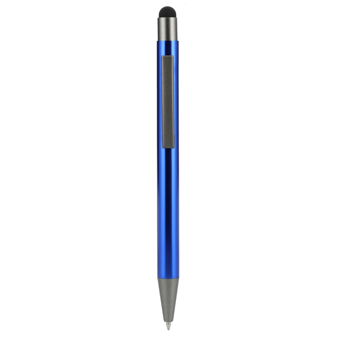 Recycled Aluminum Gel Ballpoint Stylus - 1066-62 Blue