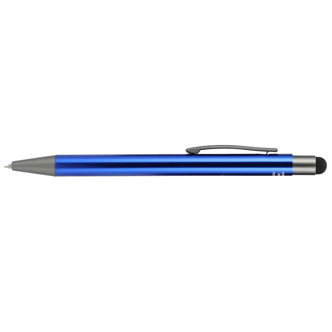 Recycled Aluminum Gel Ballpoint Stylus - 1066-62 Blue