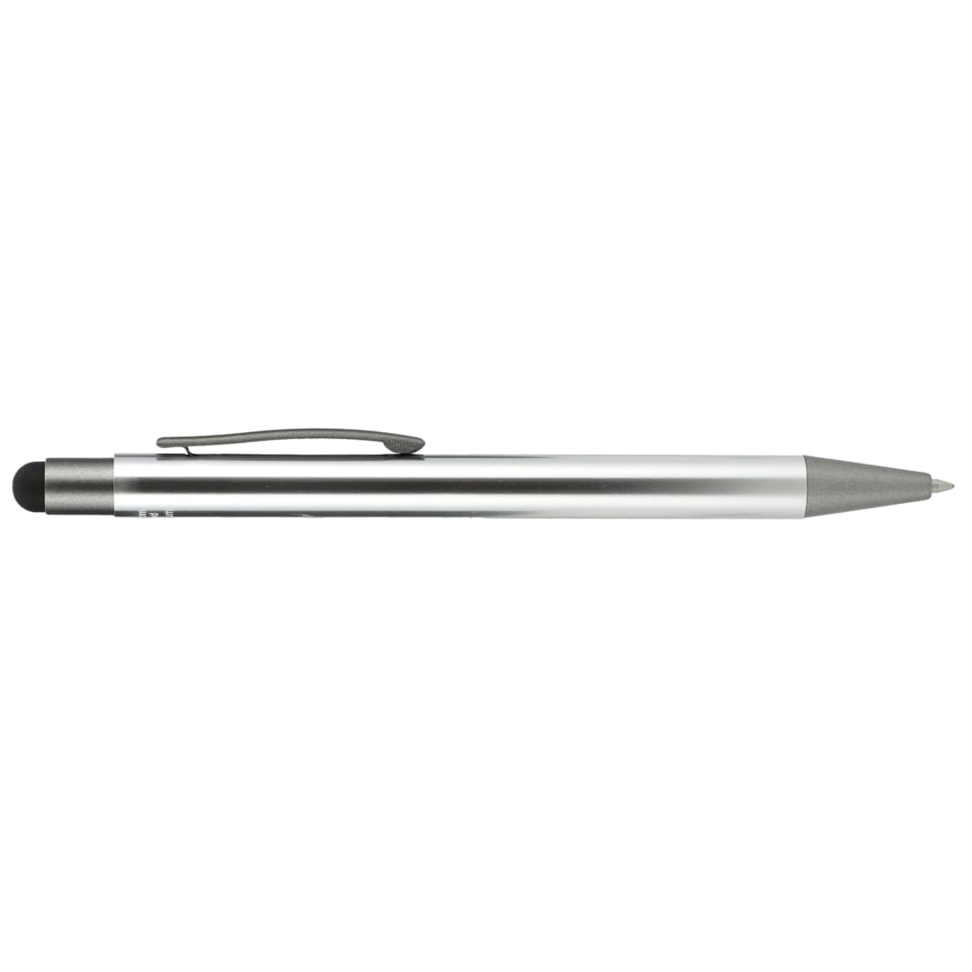 Recycled Aluminum Gel Ballpoint Stylus - 1066-62 Silver