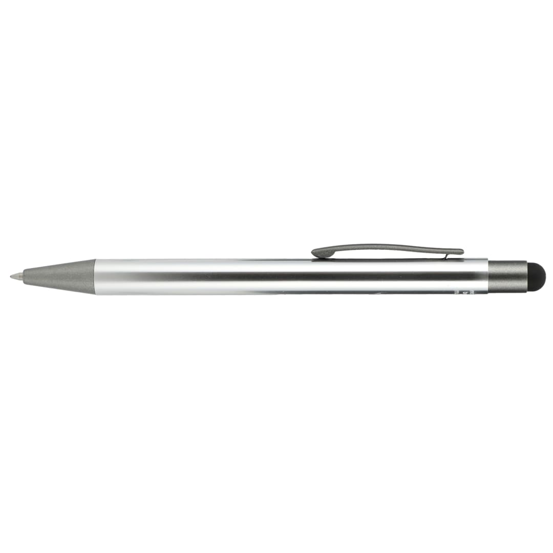 Recycled Aluminum Gel Ballpoint Stylus - 1066-62 Silver
