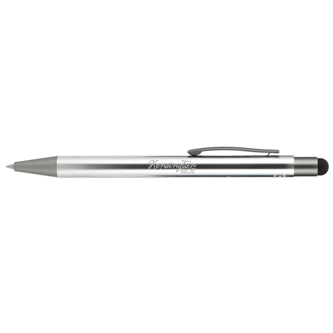 Recycled Aluminum Gel Ballpoint Stylus - 1066-62 Silver