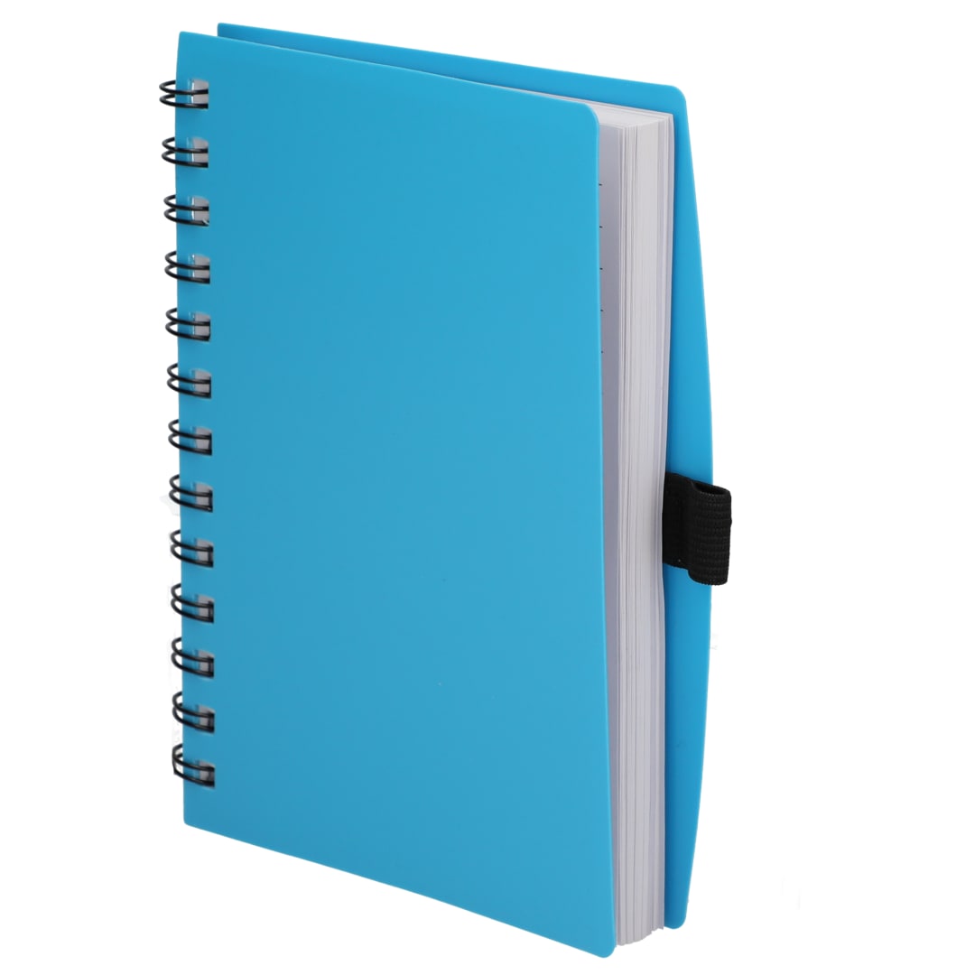 Bullet FSC&#174; Recycled 5.5” x 7” Coordinator Notebook - SM-5283 Blue