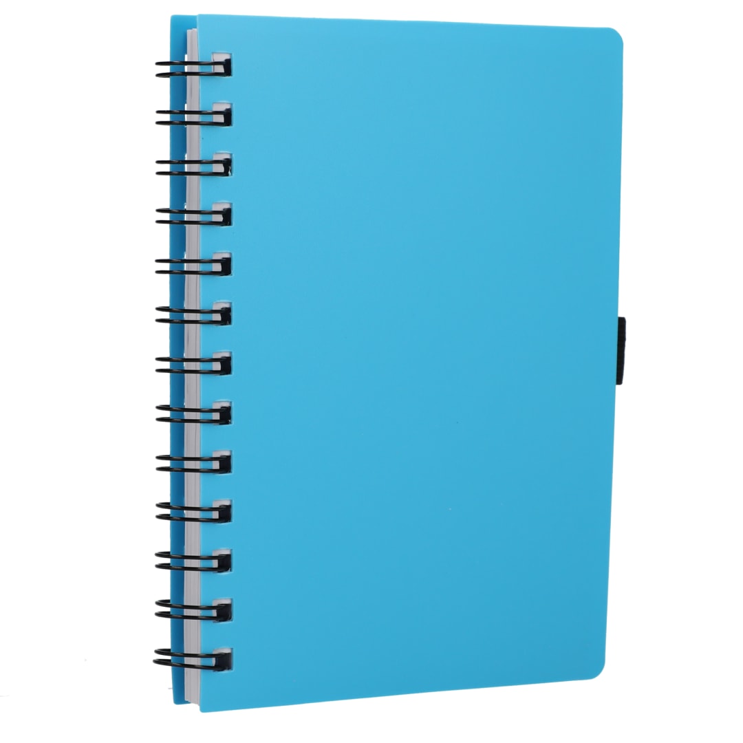 Bullet FSC&#174; Recycled 5.5” x 7” Coordinator Notebook - SM-5283 Blue