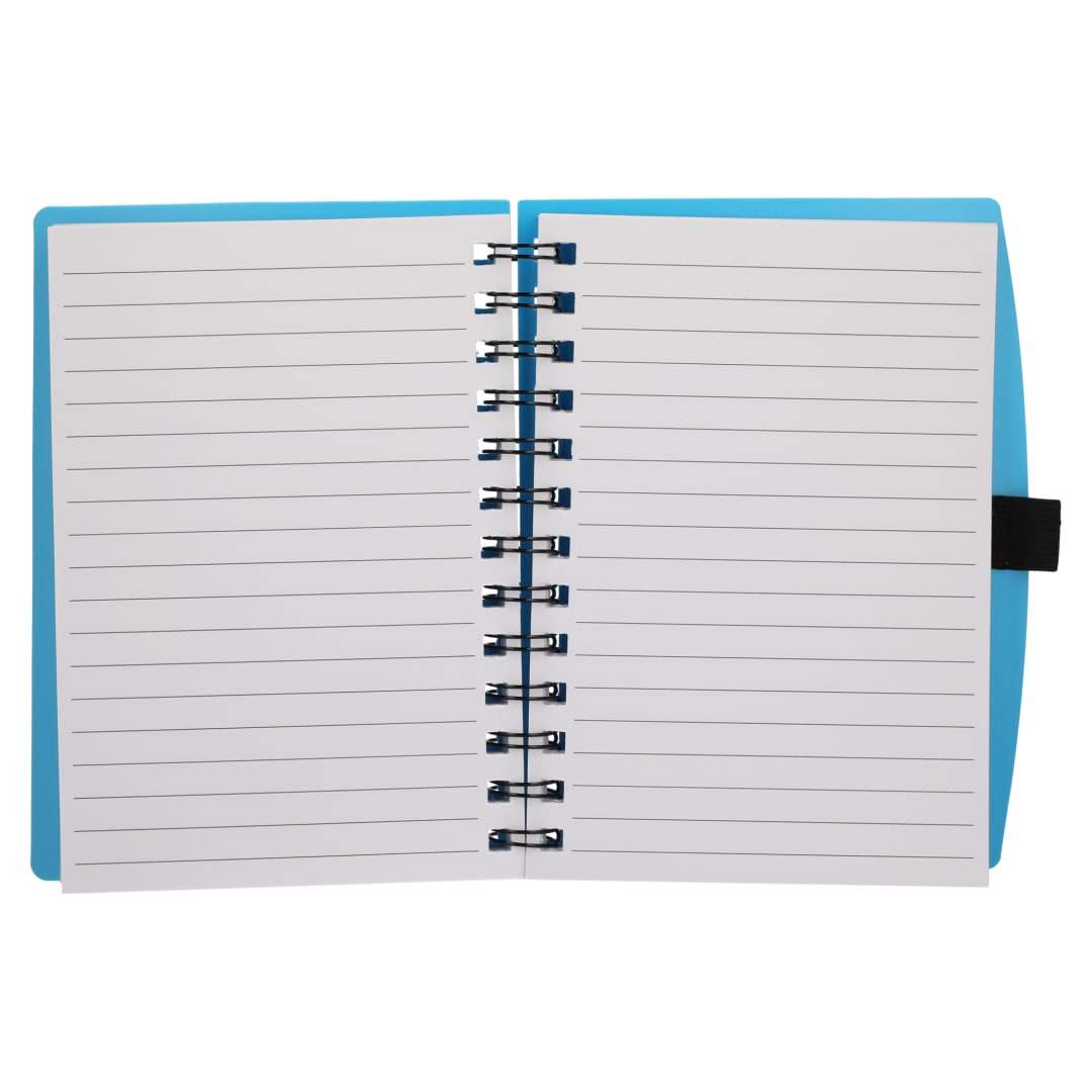 Bullet FSC&#174; Recycled 5.5” x 7” Coordinator Notebook - SM-5283 Blue