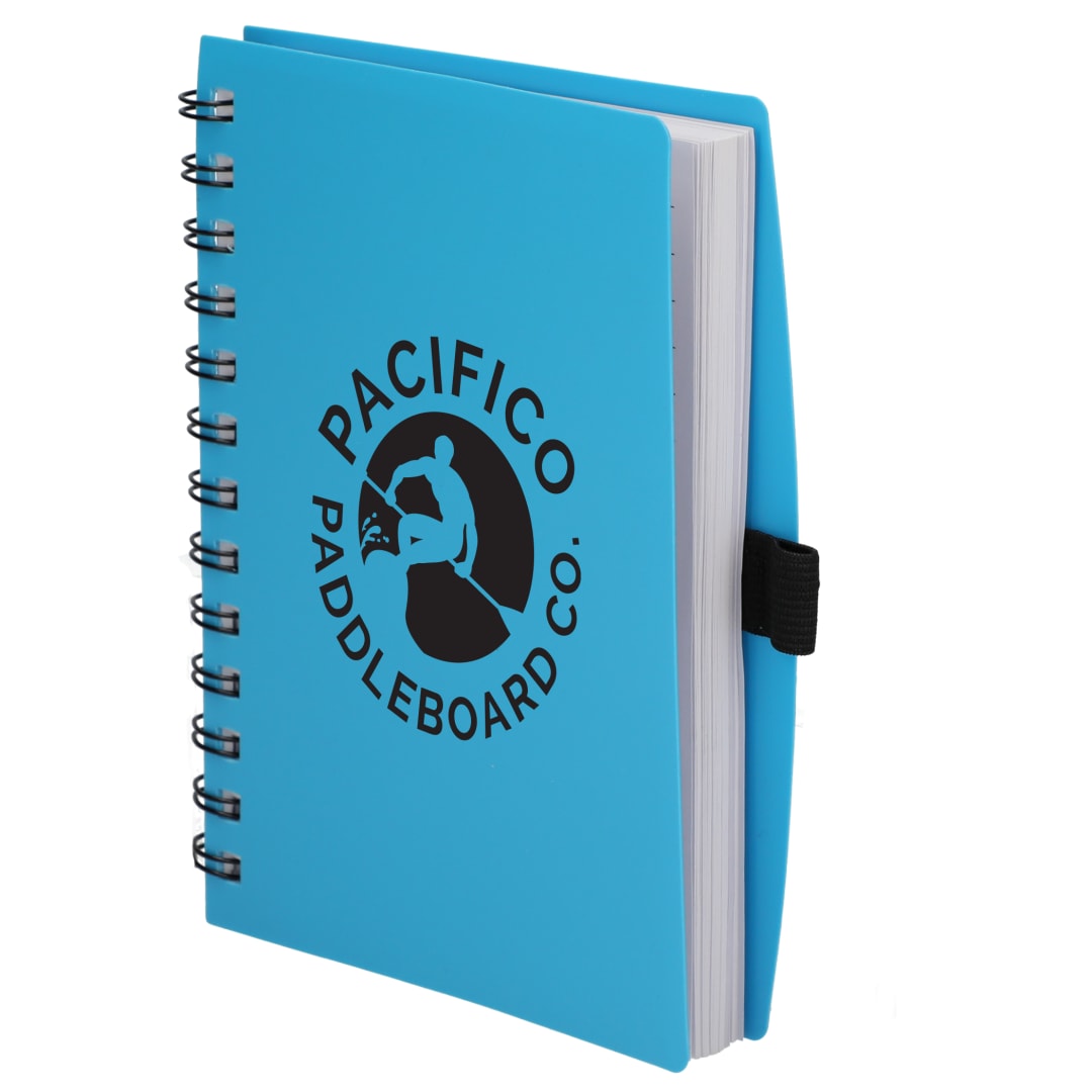 Bullet FSC&#174; Recycled 5.5” x 7” Coordinator Notebook - SM-5283 Blue
