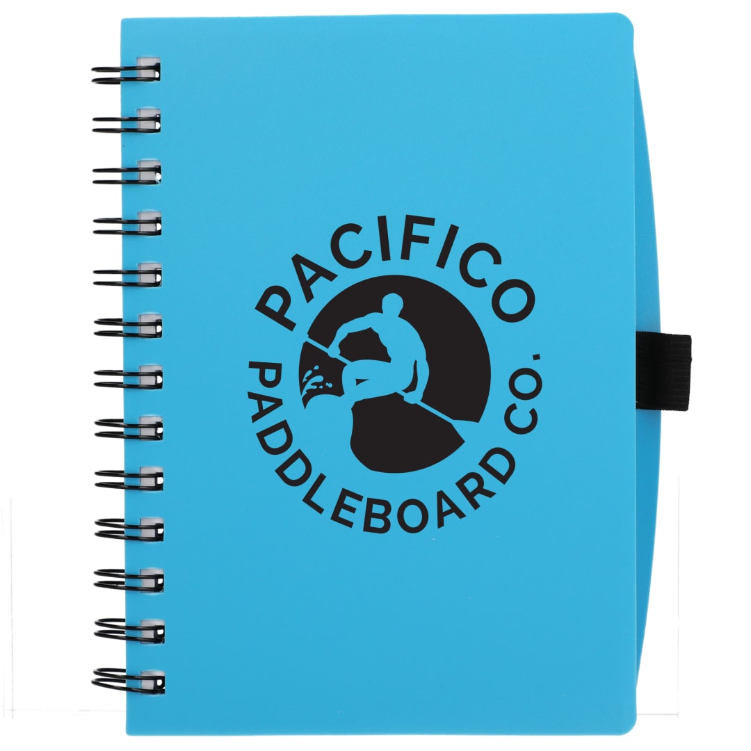 Bullet FSC&#174; Recycled 5.5” x 7” Coordinator Notebook - SM-5283 Blue