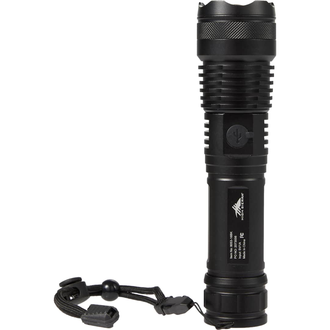 High Sierra High Sierra Eco 200 Lumen LED Flashlight - 8053-16 Black