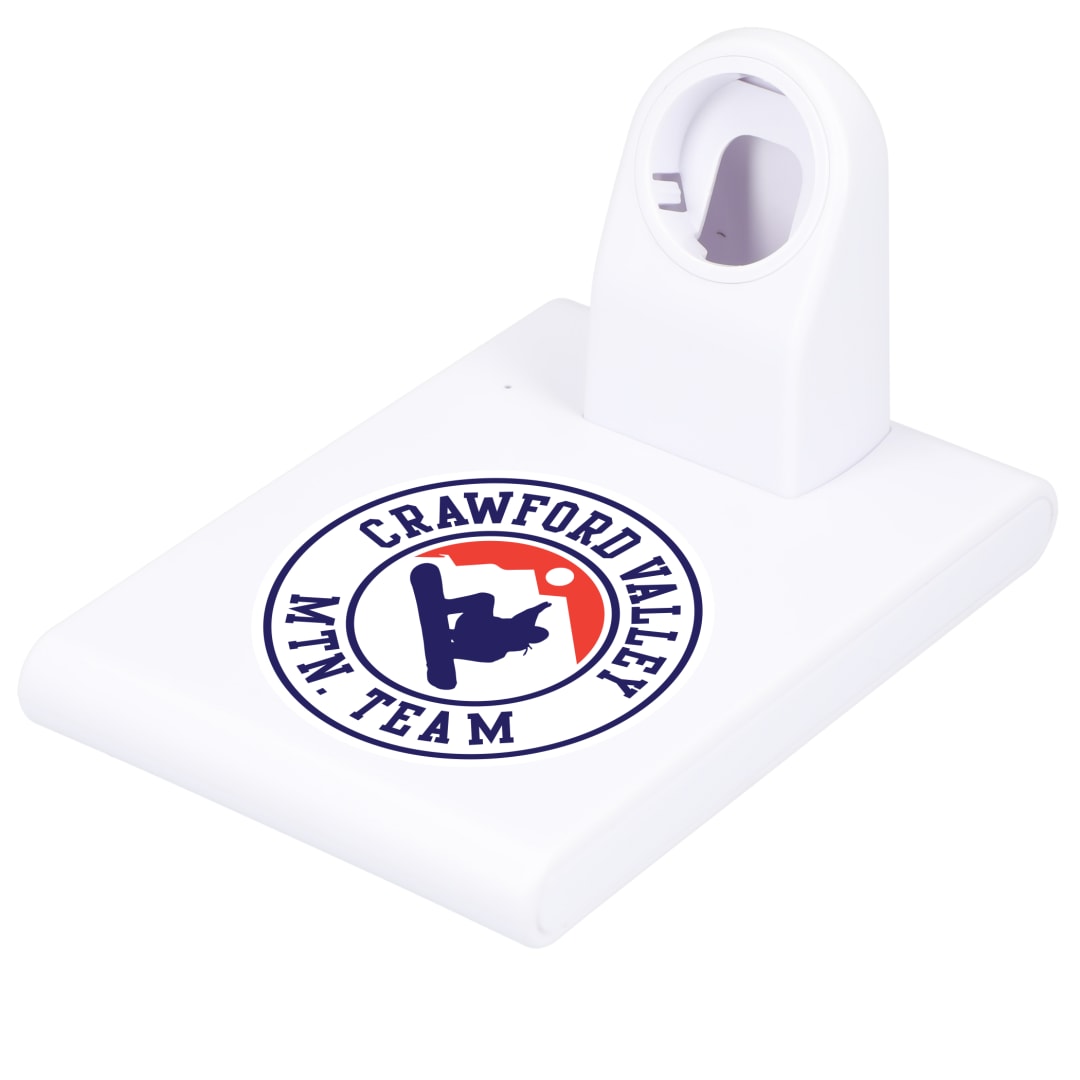 Mate Wireless Charging Pad and iWatch Holder - SM-2835 White