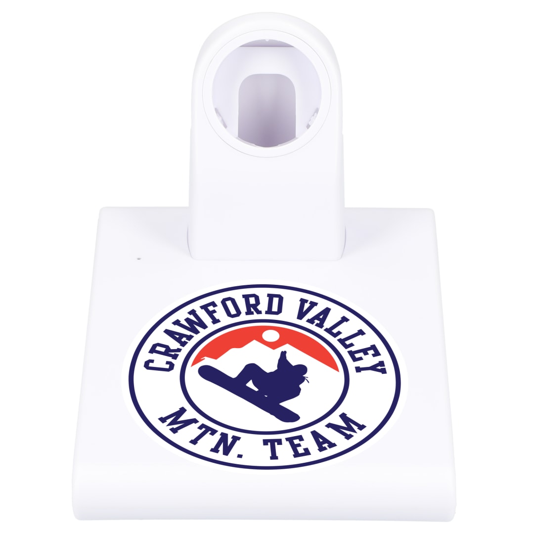 Mate Wireless Charging Pad and iWatch Holder - SM-2835 White