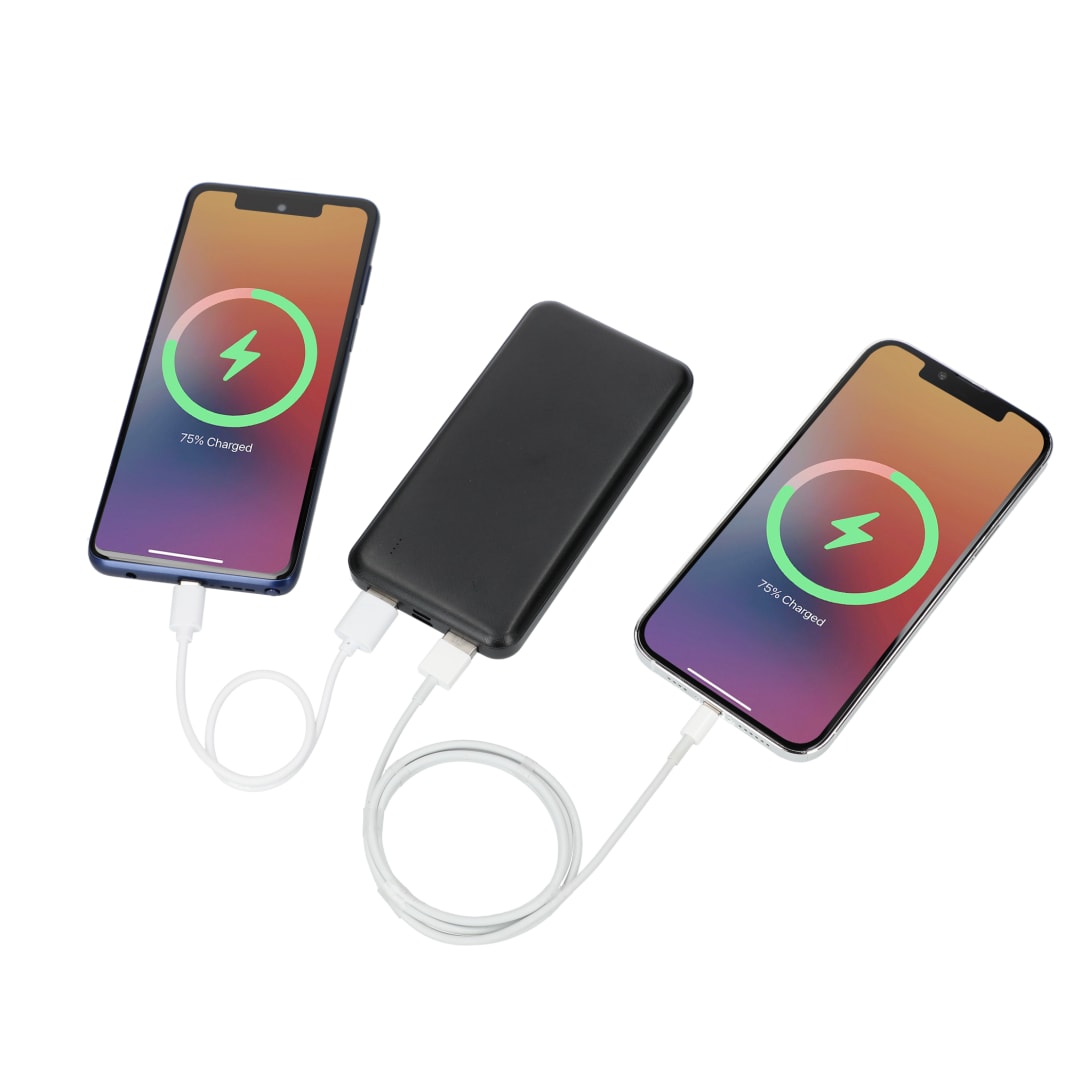 Dart 10000 mAh Power Bank - SM-2836 Black