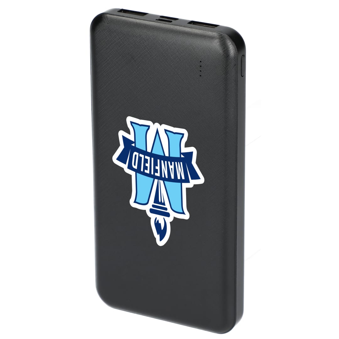 Dart 10000 mAh Power Bank - SM-2836 Black