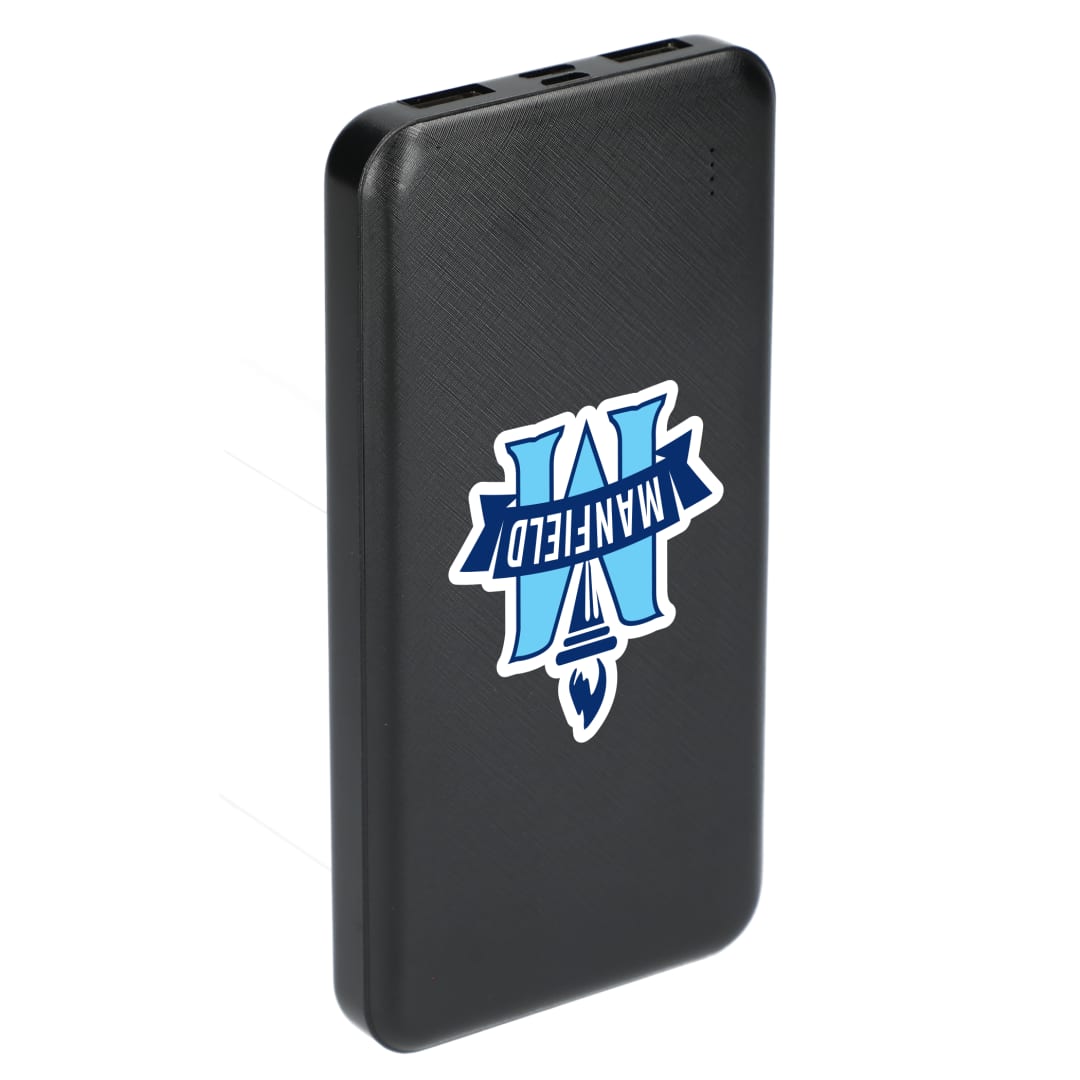 Dart 10000 mAh Power Bank - SM-2836 Black