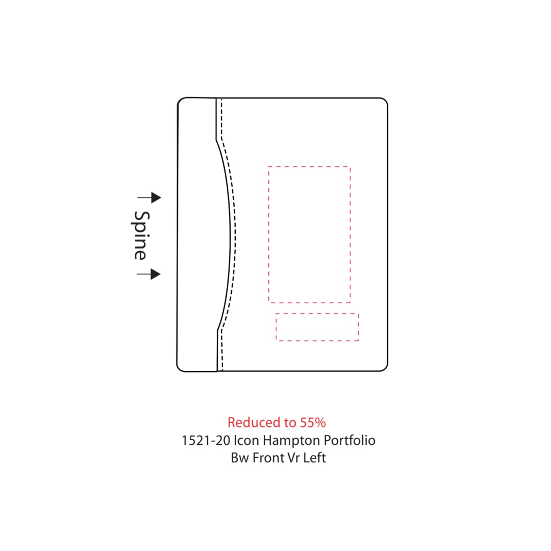 7.5" x 9.5" Hampton JournalBook® - 1521-20 Blue