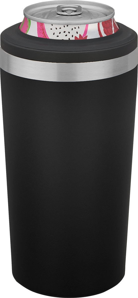 Urban Peak 14 oz Urban Peak® 4-in-1 Tumbler/Cooler - SL182PR black