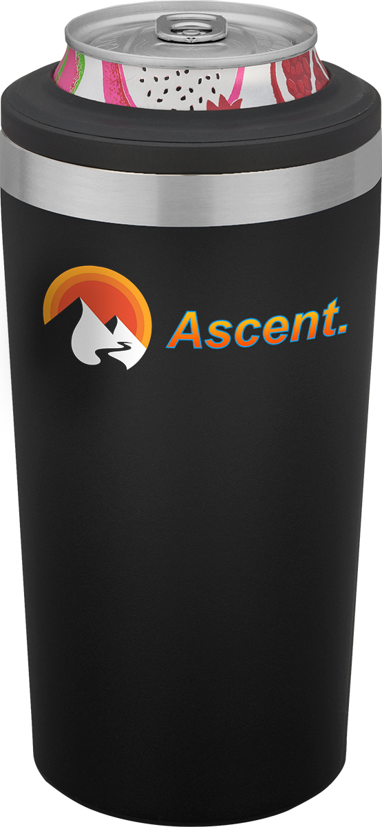 Urban Peak 14 oz Urban Peak® 4-in-1 Tumbler/Cooler - SL182PR black