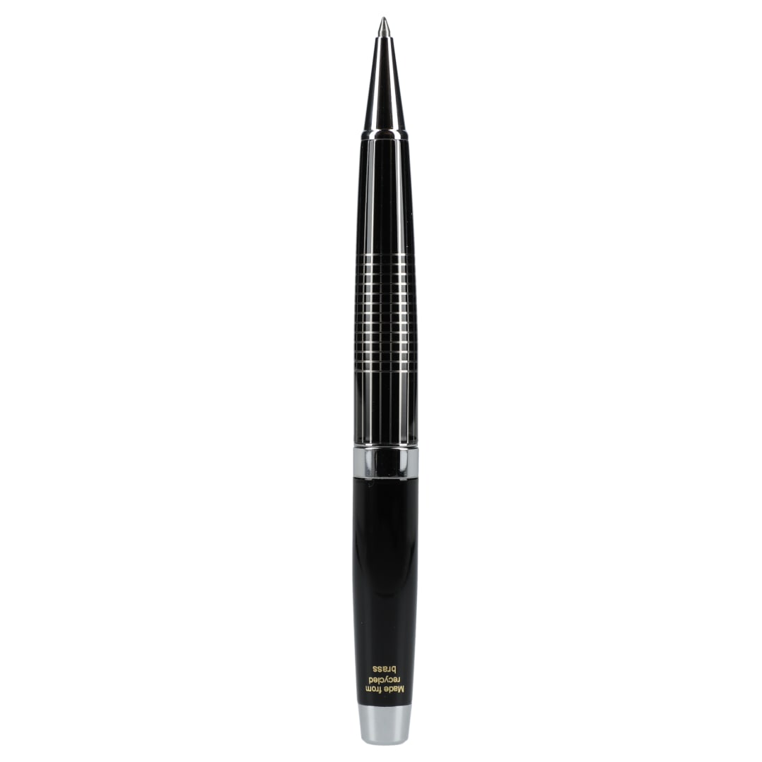Newton Recycled Brass Gel Ballpoint - 1066-65 Black