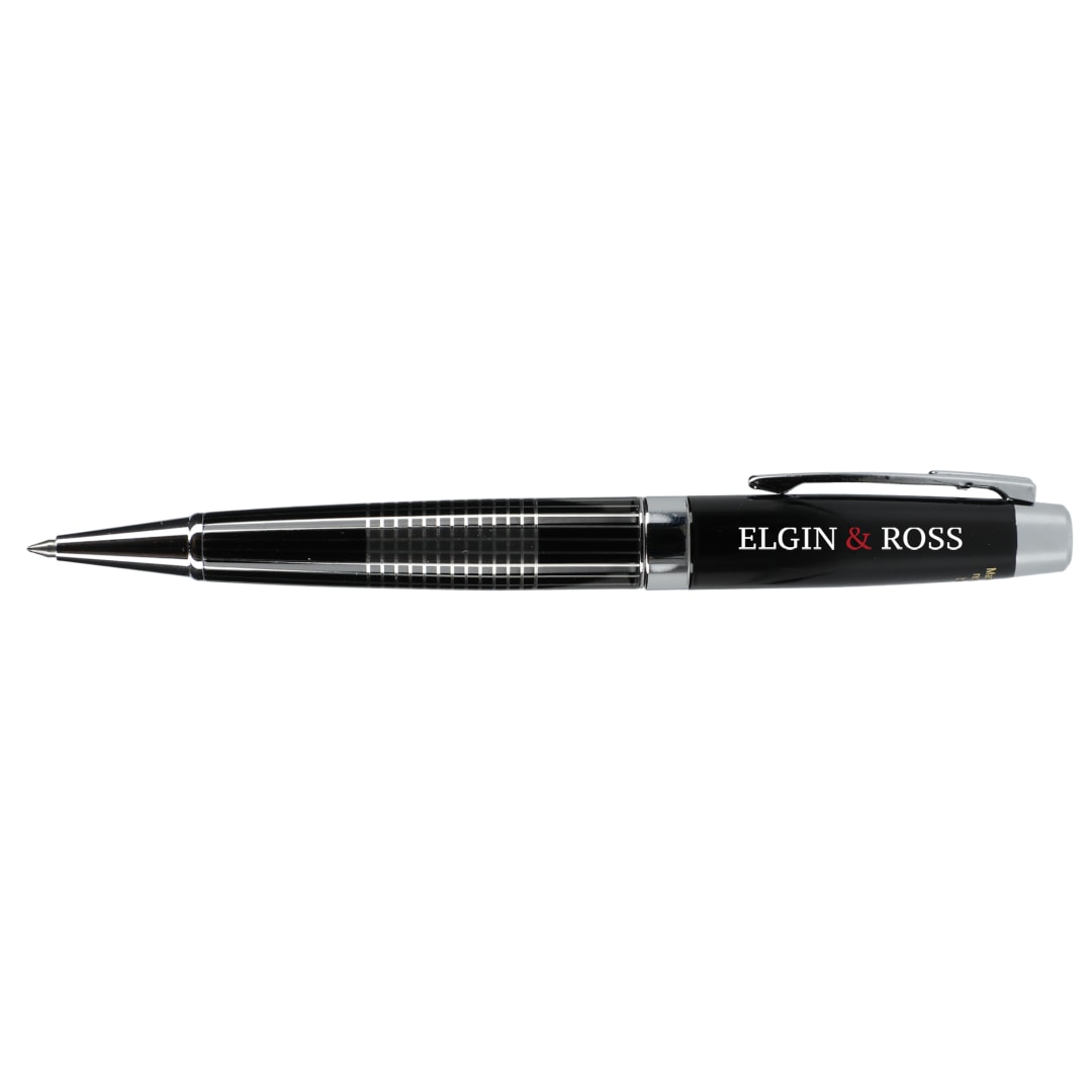 Newton Recycled Brass Gel Ballpoint - 1066-65 Black