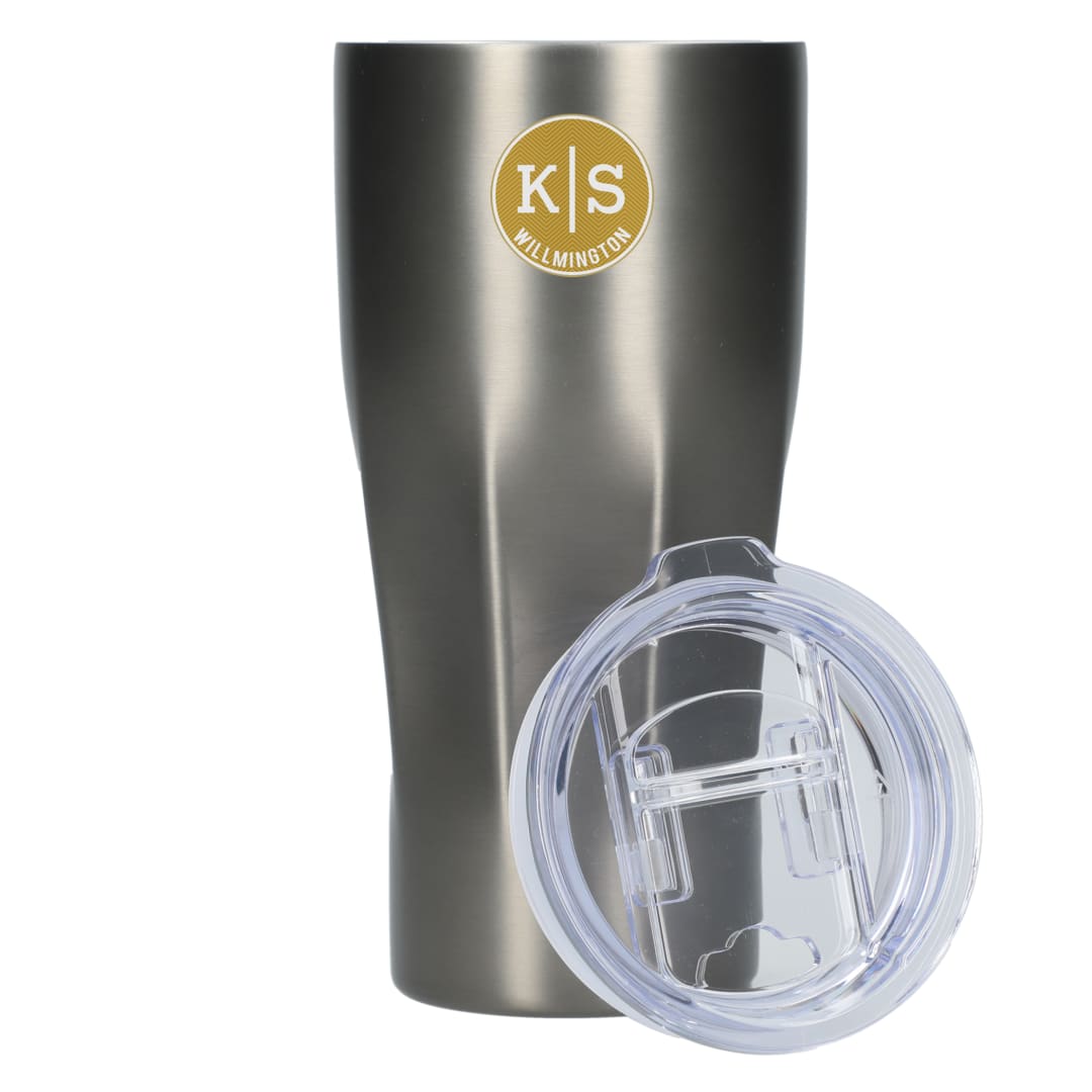 Victor Recycled Vacuum Insulated Tumbler 20oz - 1602-05 Gray