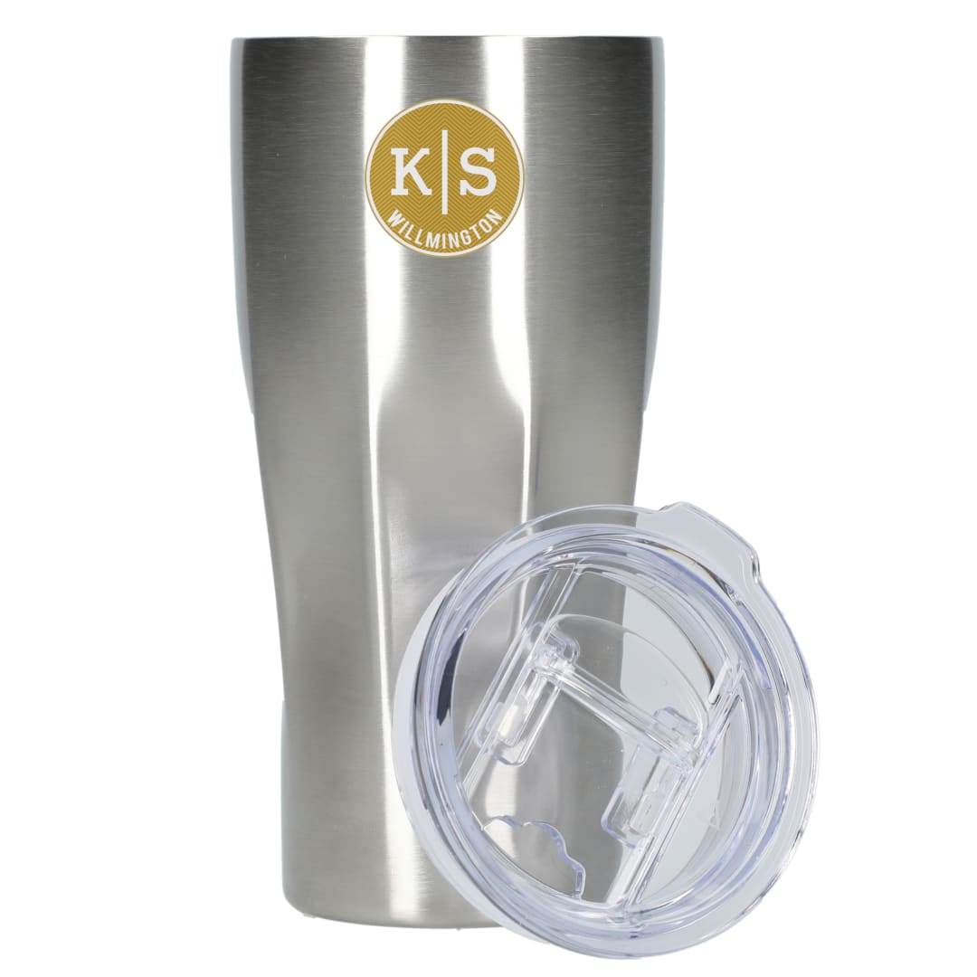 Victor Recycled Vacuum Insulated Tumbler 20oz - 1602-05 Silver