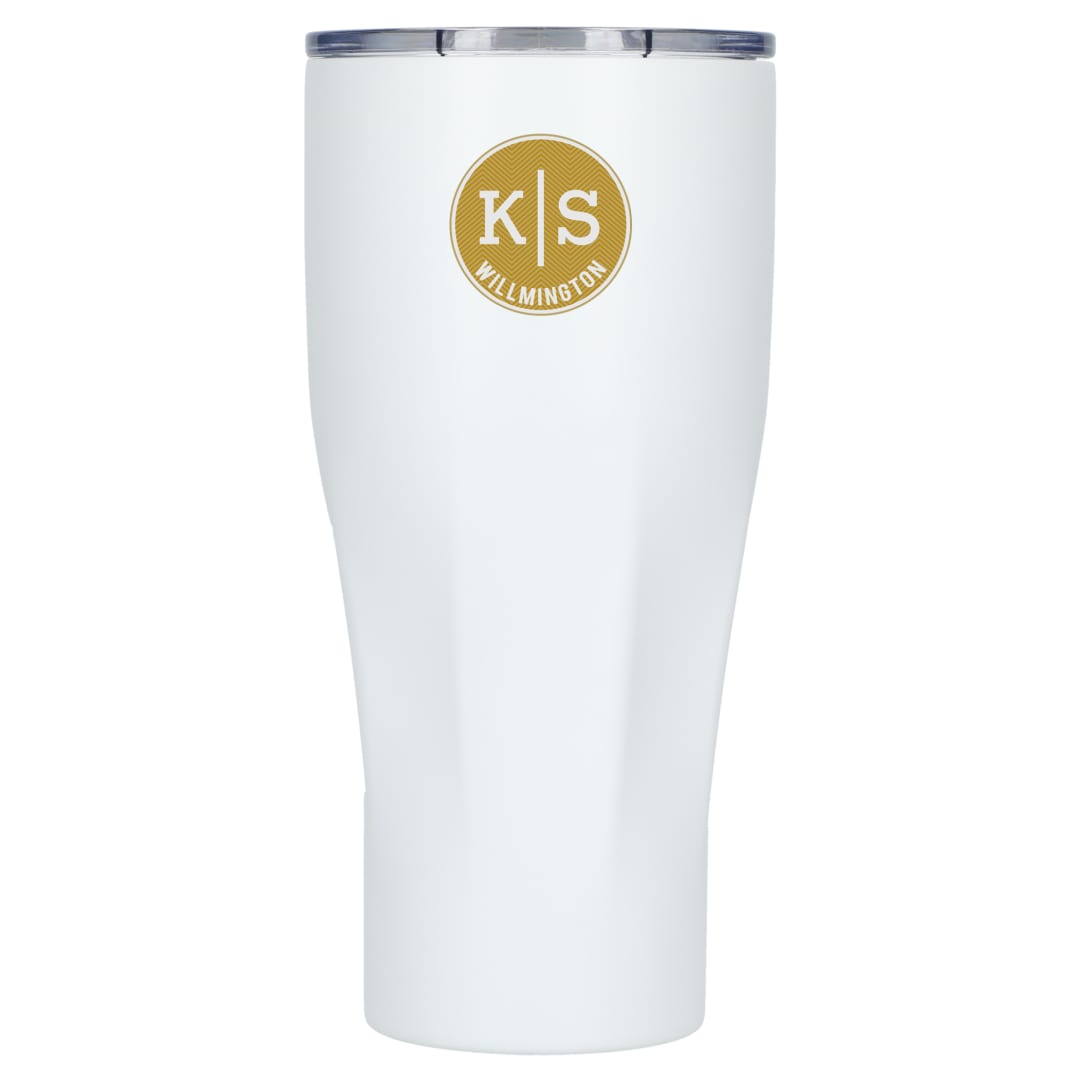 Victor Recycled Vacuum Insulated Tumbler 20oz - 1602-05 White