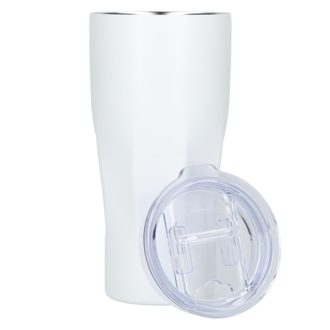 Mega Victor Recycled Vacuum Insulated Tumbler 30oz - 1602-06 White